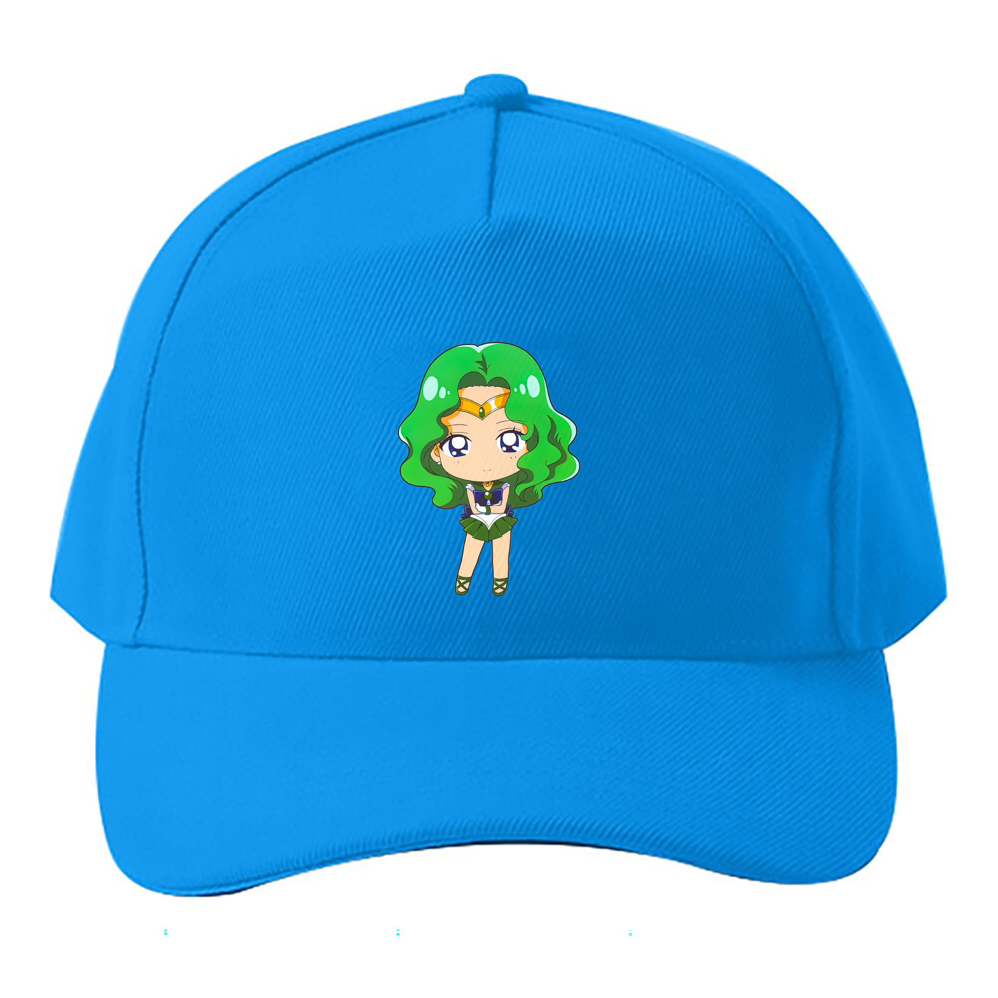 （画像用） 美少女戦士セーラームーン 海王 みちる（かいおう みちる） Sailor Moon Kaiou Michiru ベースボールキャップ 綿100％ 男女兼用 帽子 スポーツ